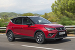 SEAT Arona 1.5 EcoTSI 110 kW (150 CV) Start/Stop FR Todo terreno Rojo Deseo Exterior Lateral-Frontal 5 puertas