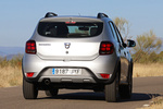 Dacia Sandero Stepway TCE 66 kW (90 CV) Stepway Turismo Gris Platino Exterior Posterior-Lateral 5 puertas