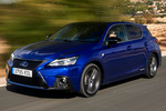 Lexus CT 200h F SPORT Turismo Azul El&eacute;ctrico Exterior Frontal-Lateral 5 puertas