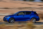 Lexus CT 200h F SPORT Turismo Azul El&eacute;ctrico Exterior Lateral 5 puertas