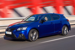 Lexus CT 200h F SPORT Turismo Azul El&eacute;ctrico Exterior Frontal-Lateral 5 puertas