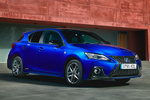 Lexus CT 200h F SPORT Turismo Azul El&eacute;ctrico Exterior Frontal-Lateral 5 puertas