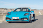Porsche 718 Boxster GTS Boxster GTS Descapotable Azul Miami Exterior Frontal-Lateral 2 puertas