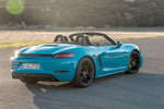 Porsche 718 Boxster GTS Boxster GTS Descapotable Azul Miami Exterior Posterior-Lateral 2 puertas