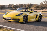 Porsche 718 Boxster GTS Boxster GTS Descapotable Amarillo Racing Exterior Frontal-Lateral 2 puertas