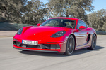 Porsche 718 Cayman GTS Cayman GTS Coup&eacute; Carmine Red Exterior Frontal-Lateral 2 puertas