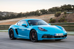 Porsche 718 Cayman GTS Cayman GTS Coup&eacute; Azul Miami Exterior Lateral-Frontal 2 puertas
