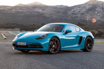 Porsche 718 Cayman GTS Cayman GTS Coup&eacute; Azul Miami Exterior Frontal-Lateral 2 puertas