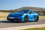 Porsche 718 Cayman GTS Cayman GTS Coup&eacute; Azul Zafiro Metalizado Exterior Frontal-Lateral 2 puertas