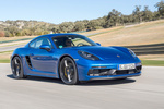 Porsche 718 Cayman GTS Cayman GTS Coup&eacute; Azul Zafiro Metalizado Exterior Lateral-Frontal 2 puertas