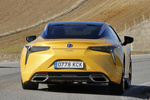 Lexus LC LC 500h Sport+ Coup&eacute; Amarillo N&aacute;poles Exterior Lateral-Posterior 2 puertas