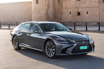 Lexus LS LS 500h LS 500h Turismo Manganese Exterior Lateral-Frontal 4 puertas
