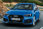 Audi A4 2.9 TFSi 450 CV RS 4 Avant Turismo familiar Azul Nogaro Exterior Frontal-Lateral 5 puertas