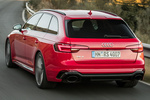 Audi A4 2.9 TFSi 450 CV RS 4 Avant Turismo familiar Misano Red Exterior Posterior-Lateral 5 puertas
