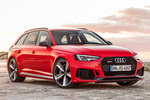 Audi A4 2.9 TFSi 450 CV RS 4 Avant Turismo familiar Misano Red Exterior Frontal-Lateral 5 puertas