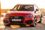 Audi A4 2.9 TFSi 450 CV RS 4 Avant Turismo familiar Misano Red Exterior Frontal-Lateral 5 puertas