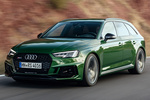 Audi A4 2.9 TFSi 450 CV RS 4 Avant Turismo familiar Verde Sonoma Exterior Frontal-Lateral 5 puertas