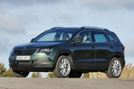 Skoda Karoq Karoq Style 2.0 TDI 110 kW 150 CV DSG 4x4 Style Todo terreno Verde esmeralda metalizado Exterior Frontal-Lateral 5 puertas