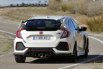 Honda Civic Type R Type R GT Turismo Championship White Exterior Trasera 5 puertas