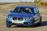BMW Serie 1 116d Edition Sport Line Shadow Turismo Seaside Blue Exterior Frontal-Lateral 5 puertas
