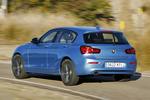 BMW Serie 1 116d Edition Sport Line Shadow Turismo Seaside Blue Exterior Lateral-Posterior 5 puertas