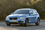 BMW Serie 1 116d Edition Sport Line Shadow Turismo Seaside Blue Exterior Frontal-Lateral 5 puertas