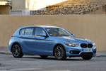 BMW Serie 1 116d Edition Sport Line Shadow Turismo Seaside Blue Exterior Lateral-Frontal 5 puertas
