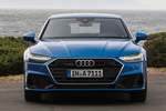 Audi A7 55 TFSI 250 kW (340 CV) quattro S tronic Paquete S-Line Turismo Azul Ara Exterior Frontal 5 puertas