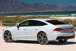 Audi A7 55 TFSI 250 kW (340 CV) quattro S tronic Paquete S-Line Turismo Gris Suzuka metalizado Exterior Lateral-Posterior 5 puertas