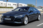 Audi A7 55 TFSI 250 kW (340 CV) quattro S tronic Gama A7 Sportback Turismo Azul Trit&oacute;n Metalizado Exterior Frontal-Lateral 5 puertas