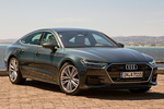 Audi A7 55 TFSI 250 kW (340 CV) quattro S tronic Gama A7 Sportback Turismo Azul Trit&oacute;n Metalizado Exterior Frontal-Lateral 5 puertas
