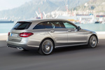 Mercedes-Benz Clase C Gama Clase C Estate (2018) Exclusive Turismo familiar Plata Mojave Exterior Posterior-Lateral 5 puertas