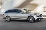 Mercedes-Benz Clase C Gama Clase C Estate (2018) Exclusive Turismo familiar Plata Mojave Exterior Frontal-Lateral 5 puertas
