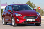 Ford Fiesta 1.5 TDCi 88 kW (120 CV) S/S  Titanium Turismo Rojo Rub&iacute; Exterior Lateral-Frontal 5 puertas