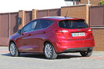 Ford Fiesta 1.5 TDCi 88 kW (120 CV) S/S  Titanium Turismo Rojo Rub&iacute; Exterior Lateral-Posterior 5 puertas
