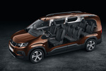 Peugeot Rifter Gama Rifter Long Gama Rifter Long Veh&iacute;culo comercial Interior Asientos 5 puertas