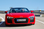 Audi R8 RWS RWS Descapotable Rojo Tango Exterior Frontal 2 puertas