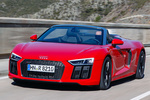 Audi R8 RWS RWS Descapotable Rojo Tango Exterior Frontal-Lateral 2 puertas