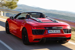 Audi R8 RWS RWS Descapotable Rojo Tango Exterior Posterior-Lateral 2 puertas