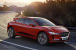 Jaguar I-PACE EV 400 AWD HSE Todo terreno Firenze Red Exterior Frontal-Lateral 5 puertas