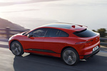 Jaguar I-PACE EV 400 AWD HSE Todo terreno Firenze Red Exterior Cenital-Lateral-Posterior 5 puertas