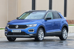 Volkswagen T-Roc 1.0 TSI 85 kW (115 CV) Advance Style Todo terreno Azul Ravenna metalizado | Techo Negro Exterior Frontal-Lateral 5 puertas