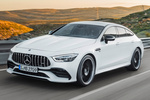 Mercedes-Benz AMG GT GT 53 4MATIC+ GT 53 4MATIC+ Turismo Diamond White Exterior Frontal-Lateral 5 puertas