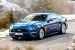 Ford Mustang Fastback 2.3 EcoBoost 213 kW (290 CV) Aut. Mustang Fastback Coup&eacute; Magnetic Blue Exterior Frontal-Lateral 2 puertas