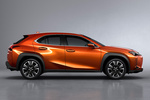 Lexus UX 200h Todo terreno Naranja Carnelian Exterior Lateral 5 puertas
