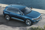 Volkswagen Touareg 3.0 V6 TDI Elegance Todo terreno Moonlight Blue Exterior Cenital-Lateral-Frontal 5 puertas