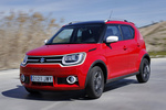 Suzuki Ignis 1.2 SHVS GLX Todo terreno Rojo Fervent S&oacute;lido Exterior Frontal-Lateral 5 puertas