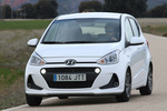 Hyundai i10 1.2 MPI 64 kW (87 CV) AT Link Turismo Polar White Exterior Lateral-Frontal 5 puertas