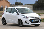 Hyundai i10 1.2 MPI 64 kW (87 CV) AT Link Turismo Polar White Exterior Lateral-Frontal 5 puertas
