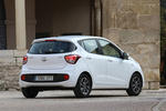 Hyundai i10 1.2 MPI 64 kW (87 CV) AT Link Turismo Polar White Exterior Posterior-Lateral 5 puertas